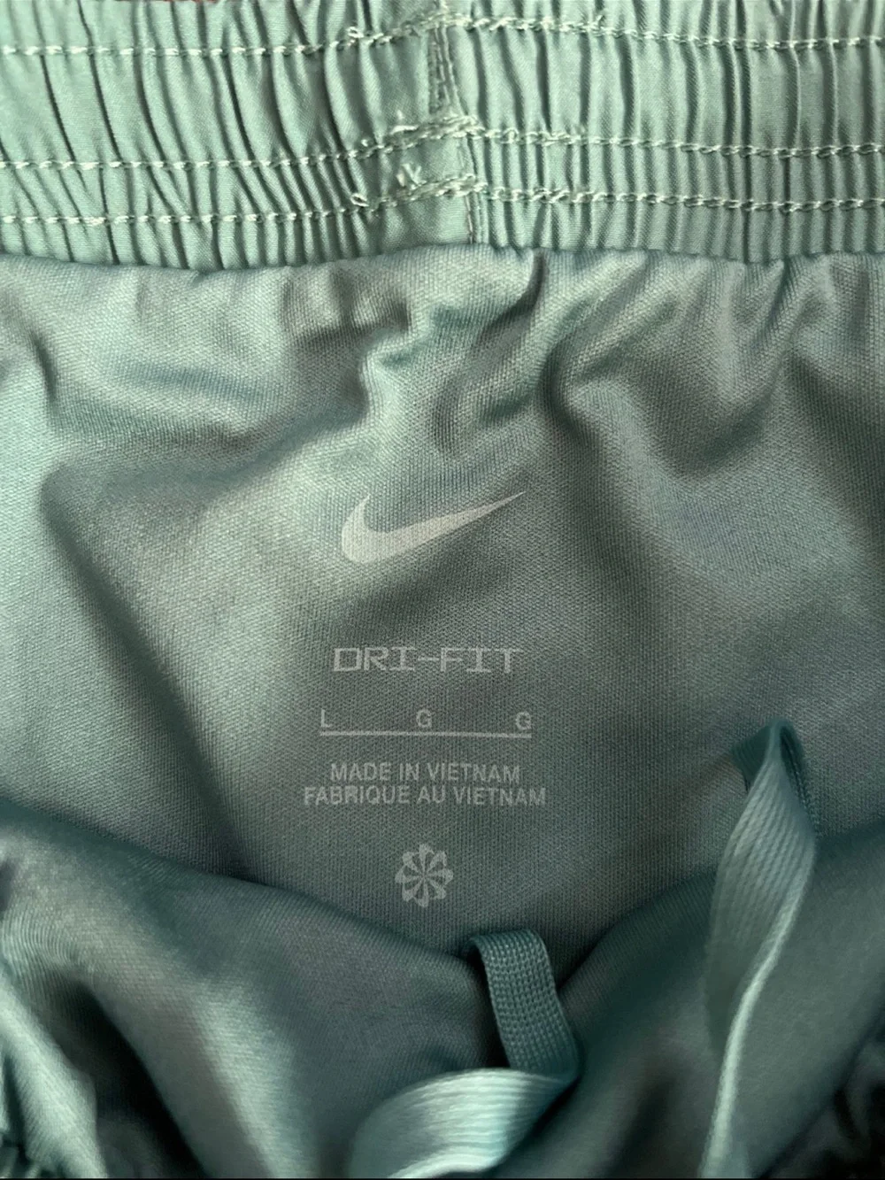 Nike Girl's Athletic Shorts Trio - Teal, Gray & Pink